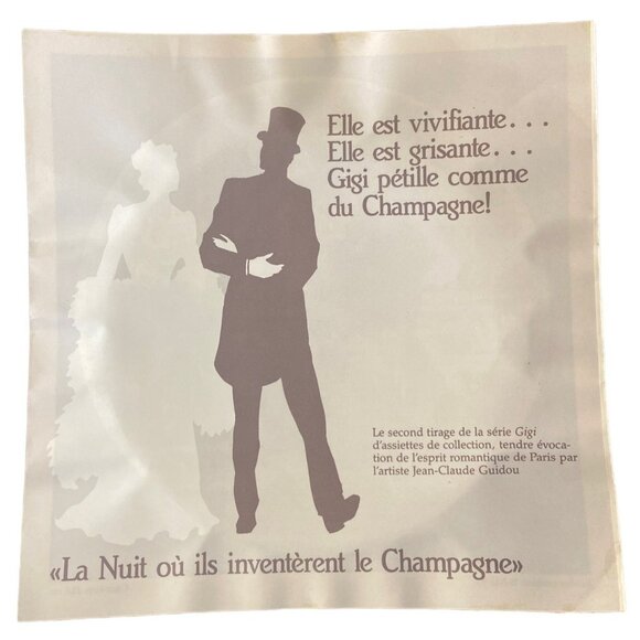 Henri DArceau & Fils Collector Plate "The Night They Invented Champagne" - Picture 5 of 6